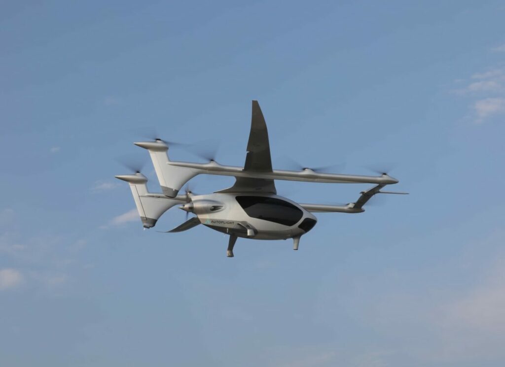 AutoFlight completa il volo eVTOL più lungo del mondo da 250 km