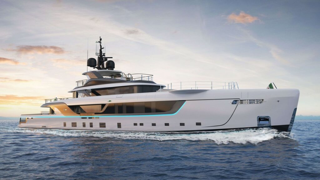 Admiral 55 metri S-Force Silver Star: il nuovo superyacht con gli interni Armani