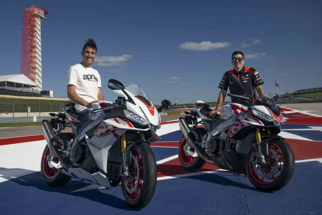 Aprilia RSV4 Factory e Tuono V4 Factory Speed White: le nuove limited edition