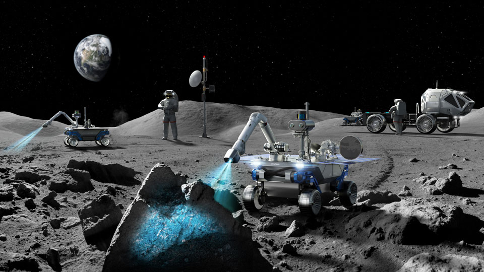 Hyundai al lavoro su un rover lunare con guida autonoma