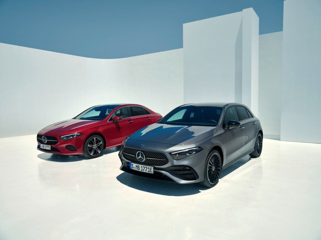 Mercedes Classe A 2023: la gamma motori elettrificata e carattere sportivo