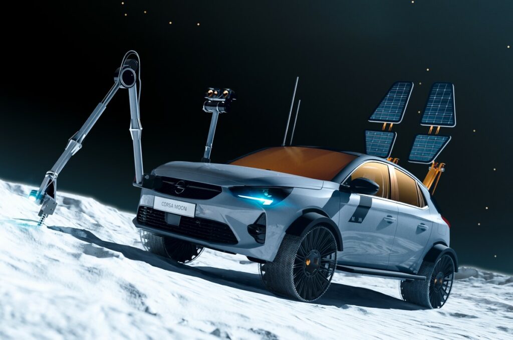 Opel Corsa Moon II: la concept car a energia solare per “una mobilità spaziale”