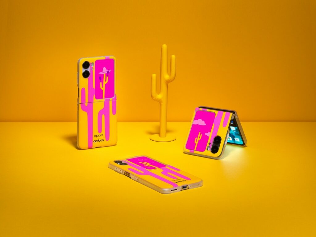 Oppo x Qeeboo: la nuova capsule collection di cover e wallpaper per Find N2 Flip