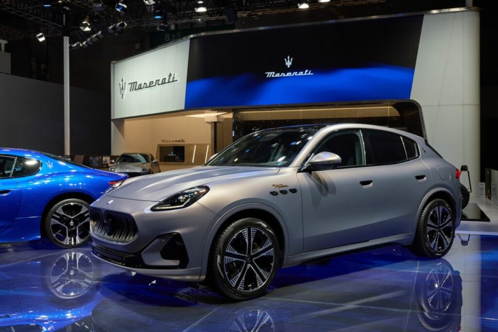 Maserati Grecale Folgore e GranTurismo Folgore, le elettriche al Salone di Shanghai 2023