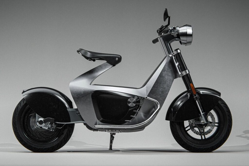 Stilride 1: lo scooter elettrico in metallo ispirato agli origami