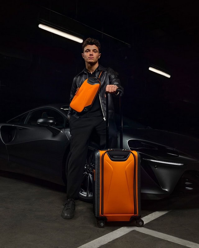 Tumi McLaren collezione 60 Anniversario