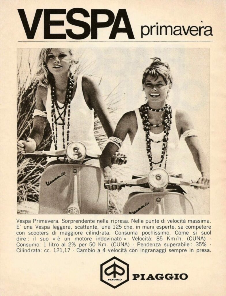 La mega collezione delle pubblicità moto anni ’70 tutta da vedere