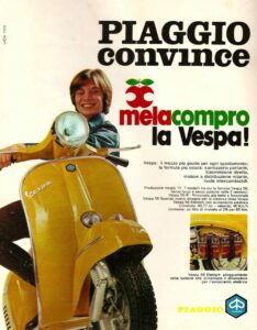 Vespa Piaggio ads 70