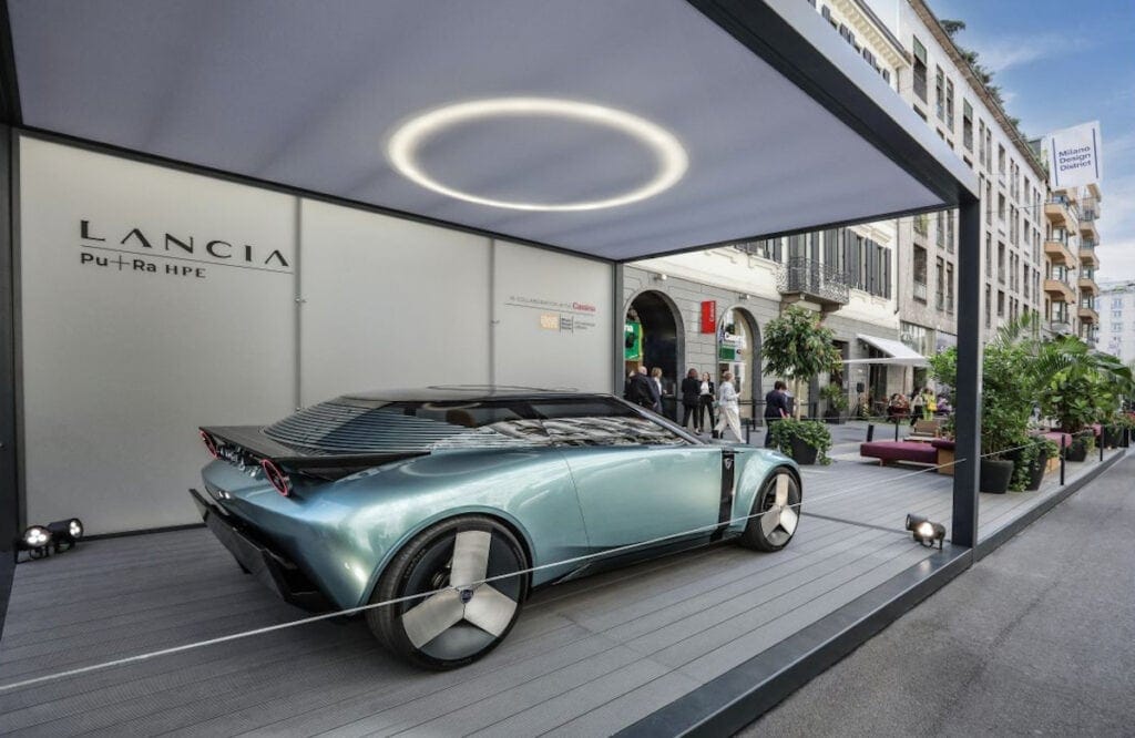 Lancia Pu+Ra HPE alla Milano Design Week