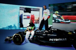 Collezione 2023 Tommy Hilfiger x Mercedes-AMG F1 x Awake NY