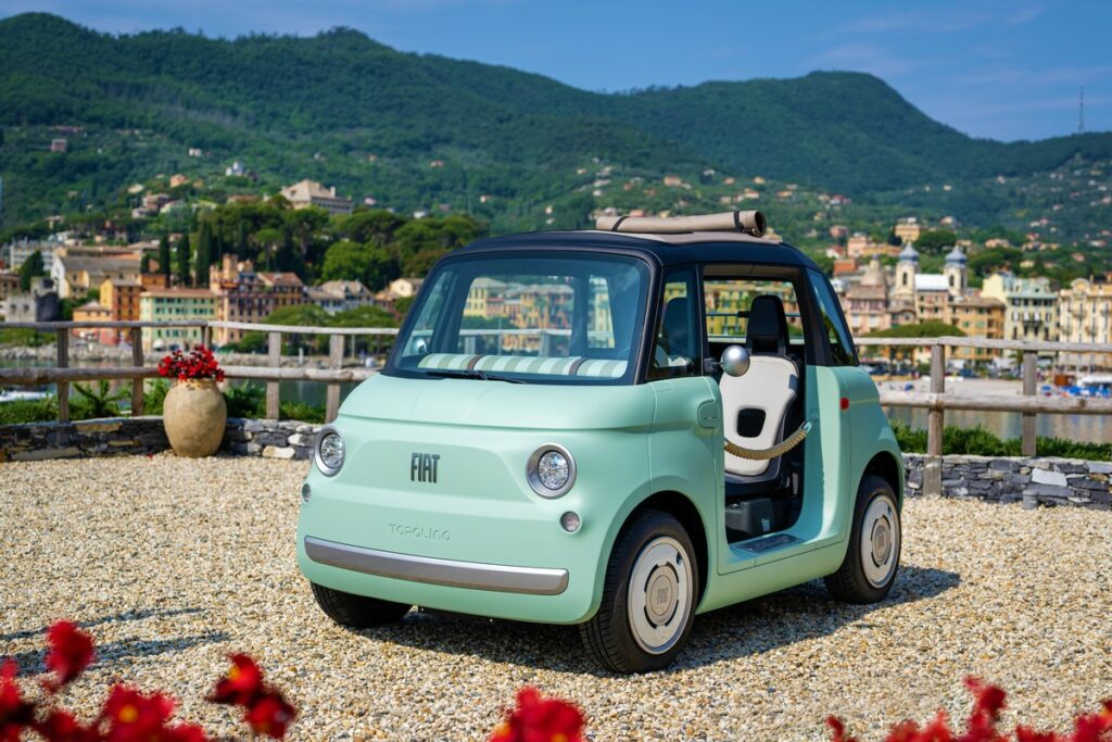 Fiat Topolino: divertente, stilosa e 100% elettrica