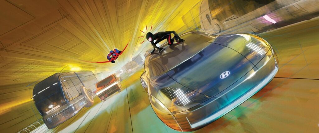 Hyundai Spider-Man Across the Spider-Verse protagonista la “Flying Prophecy”