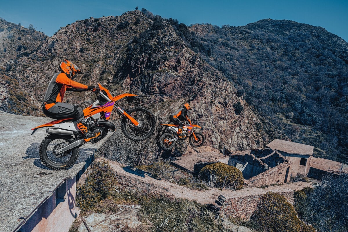 KTM Enduro 2025 gamma, motori, prezzi e caratteristiche