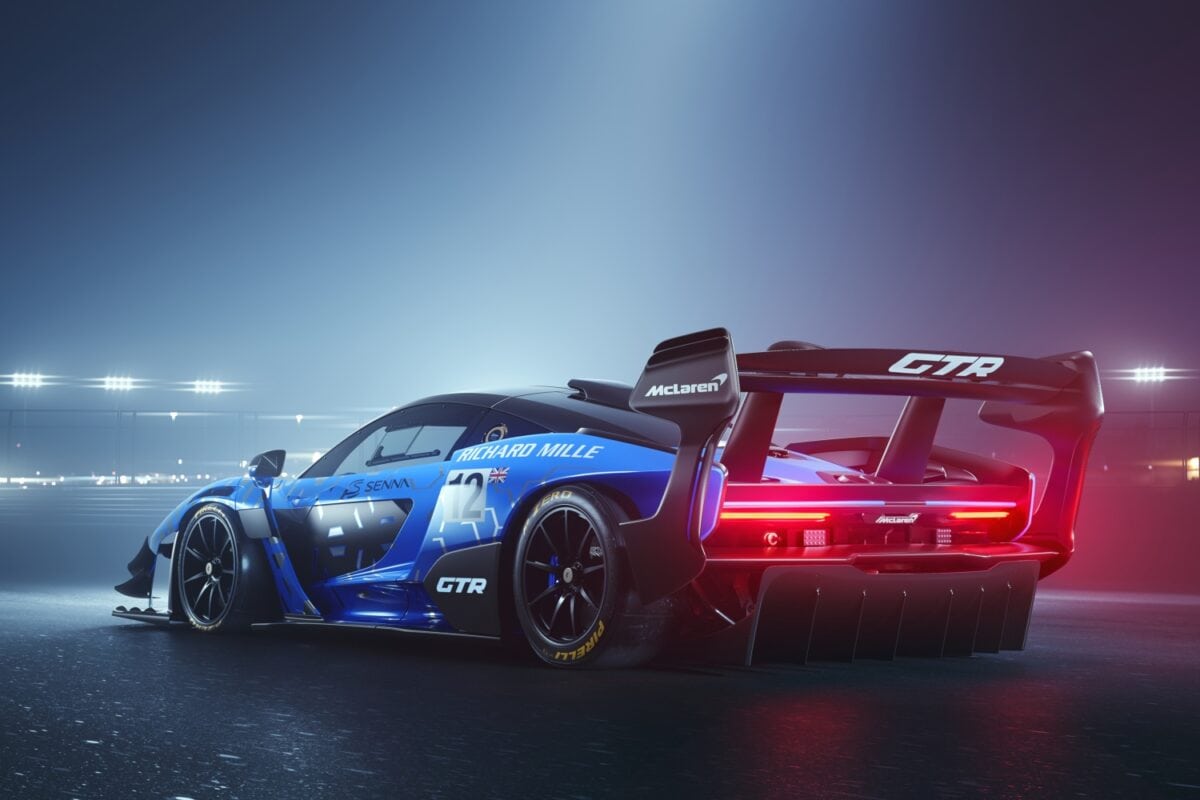 McLaren Senna GTR back