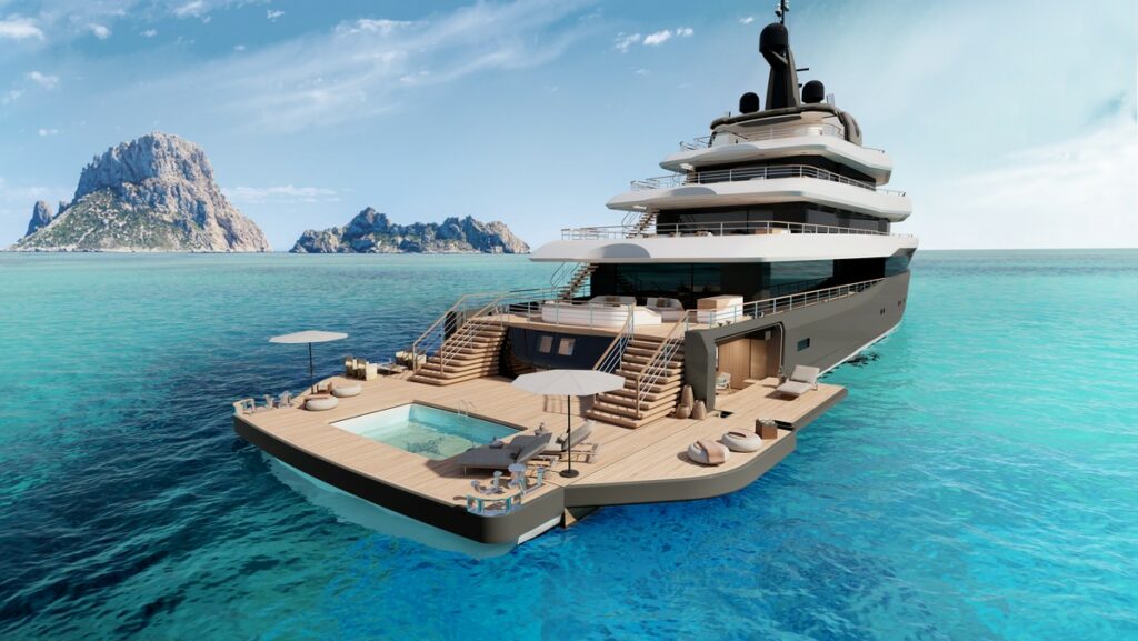 Moonflower 72: l’imponente superyacht di Nauta Design