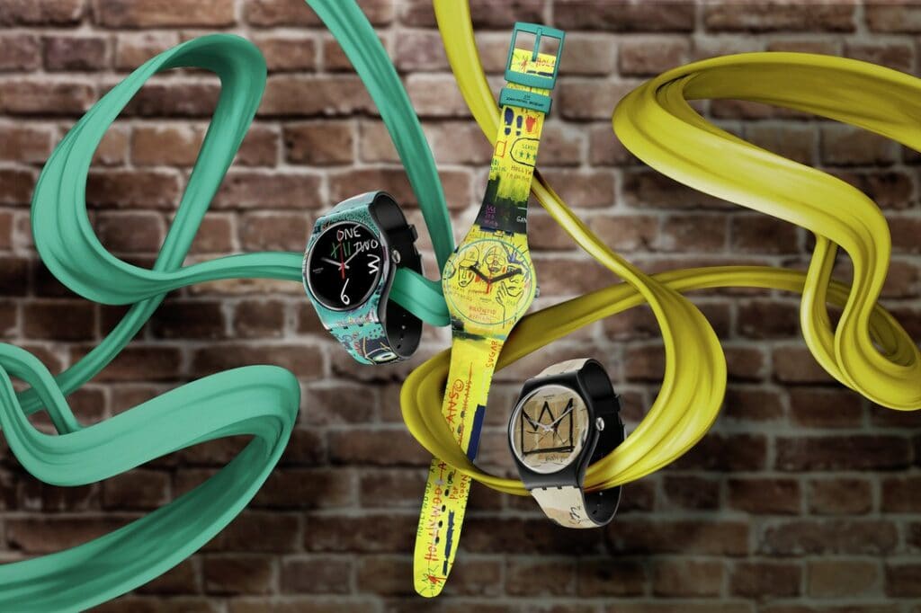 Swatch x Jean-Michel Basquiat: la nuova capsule di orologi dedicata all’artista