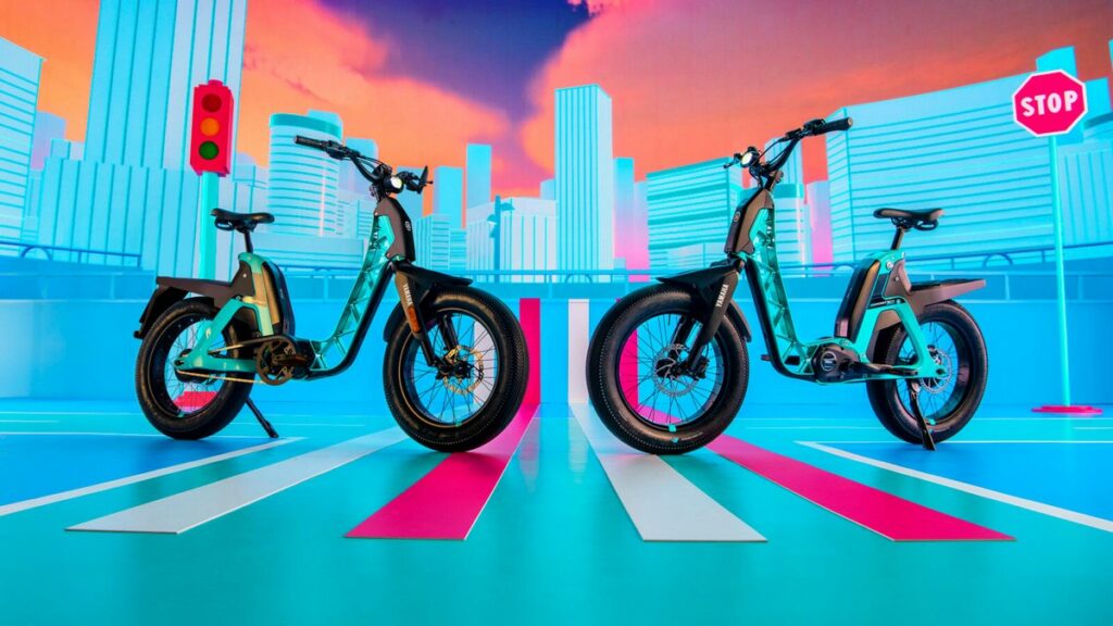Yamaha gamma Booster 2023: l’eBike e il ciclomotore elettrico