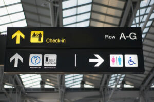 aeroporto informazioni check-in