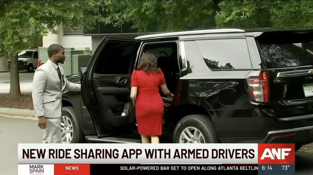 Negli USA c’è un clone di Uber con autisti armati di pistola