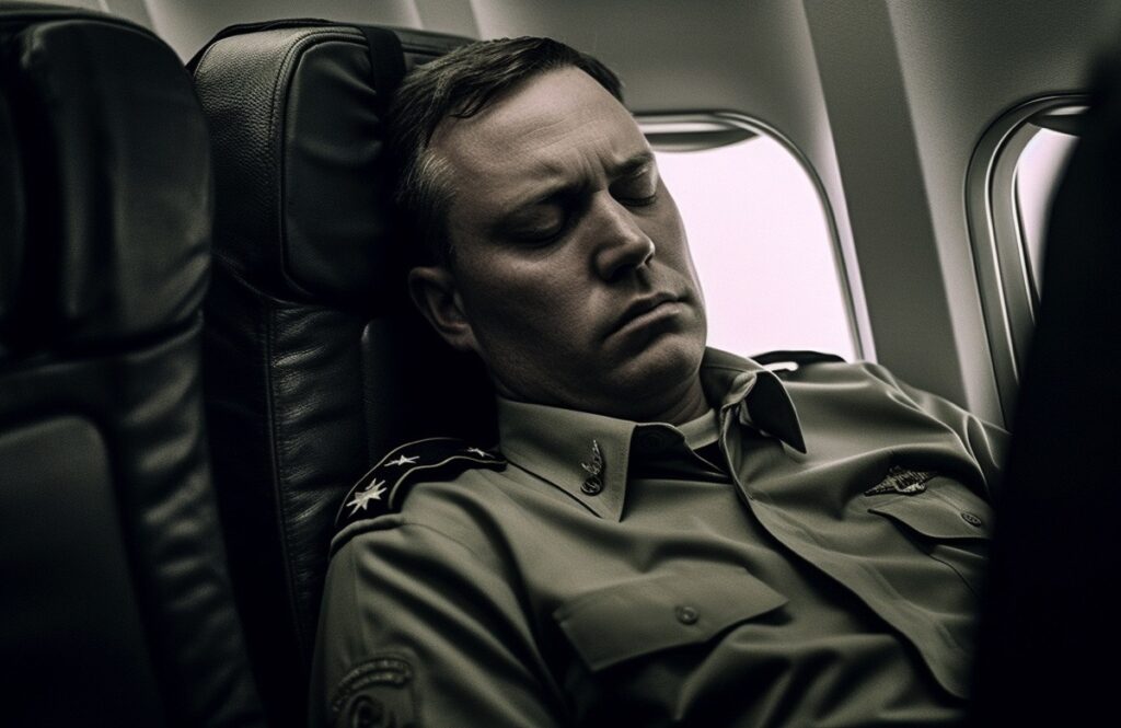 Il trucco dei militari americani per dormire subito su qualsiasi aereo