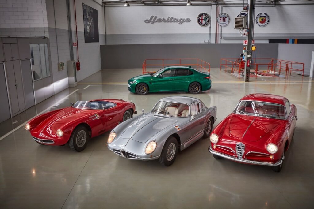 Alfa Romeo Mille Miglia 2023: al via la 1900 Sport Spider, la 2000 Sportiva e la 1900 Super Sprint