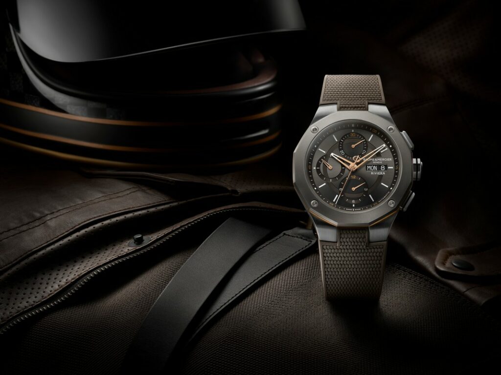 Baume & Mercier Riviera Cronografo: il nuovo orologio sporty-chic e bicolore
