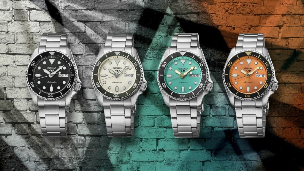 Seiko 5 Sport: quattro nuovi orologi con cassa da 38 mm
