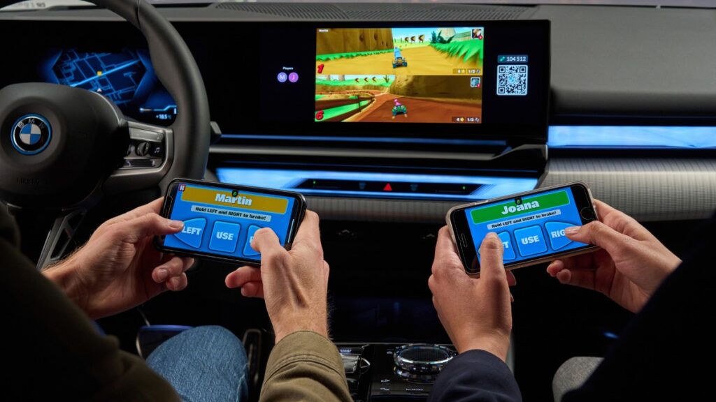 Sulla BMW Serie 5 debutta la piattaforma di gaming AirConsole
