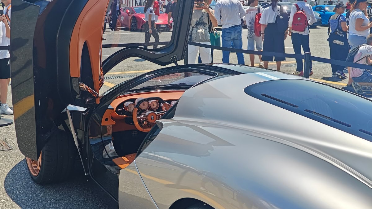 De Tomaso P72 in mostra a Mimo 2023