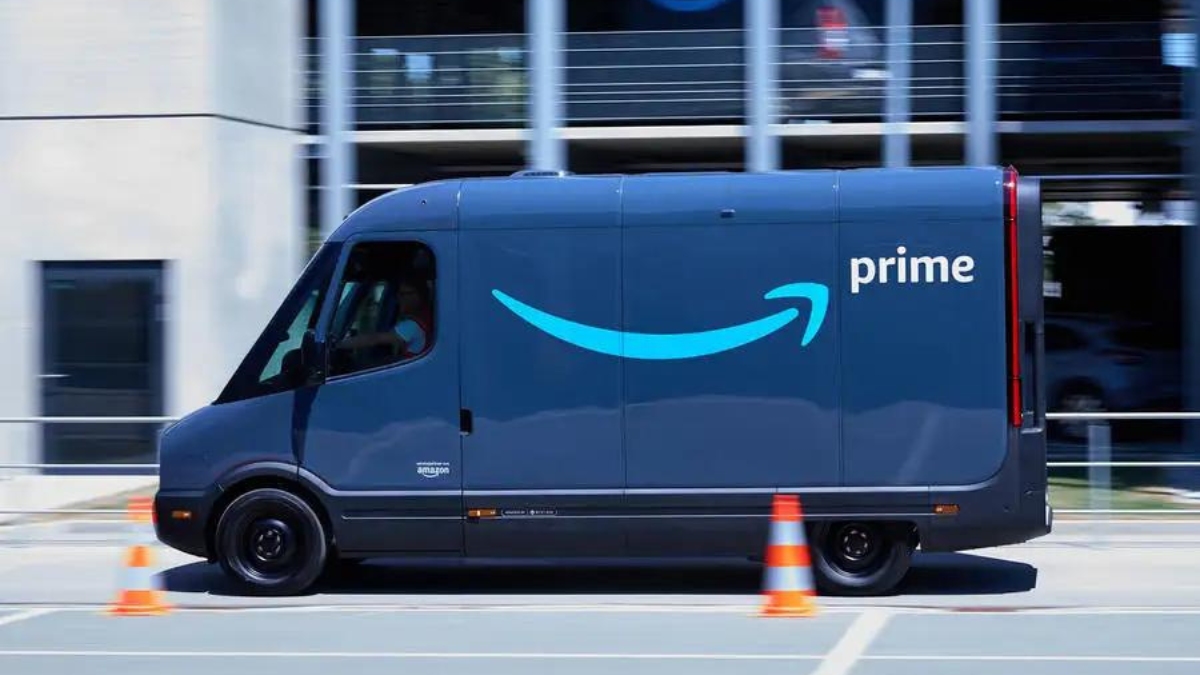 Amazon Electric Delivery Van