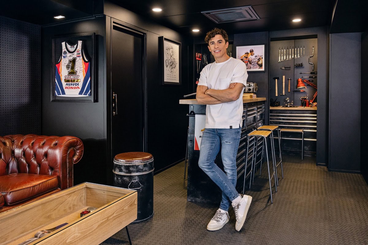 Marc Marquez motorhome Airbnb