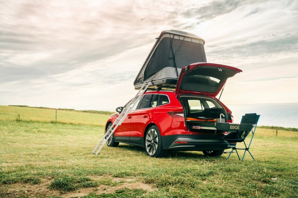 Skoda Enyaq Festeval: il micro-camper elettrico