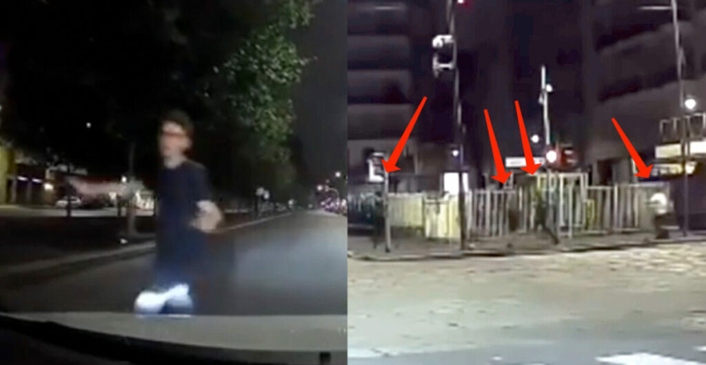 Il video del tassista eroe che salva ragazzo inseguito da quattro rapinatori