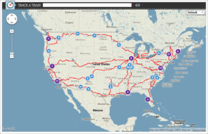 Amtrak Rail Network