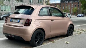 Fiat 500 a Copenhagen