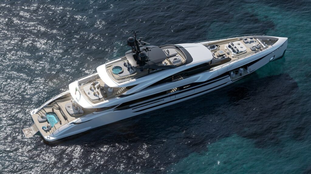 Isa Yacht Gran Turismo 50 metri: ispirato dal mondo del jet design