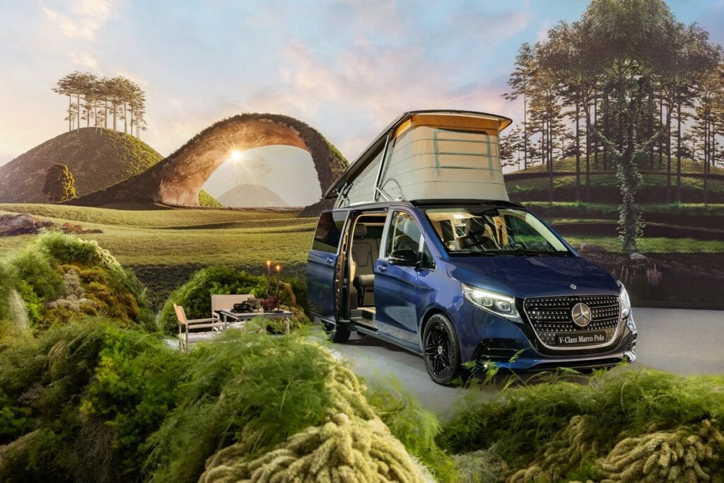 Nuova Mercedes Classe V Marco Polo: nuovo look e tanta connettività