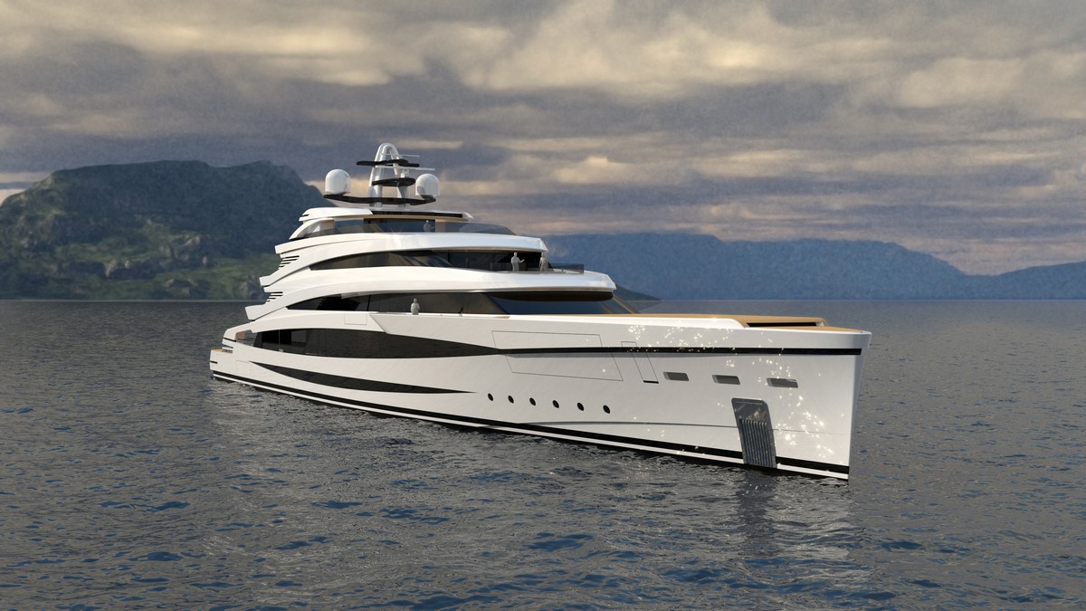Tommaso Spadolini 90m: the new superyacht