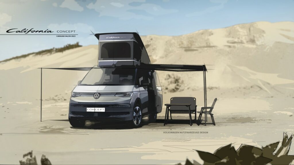 Volkswagen California Concept: il futuro della gamma dei modelli camperizzati