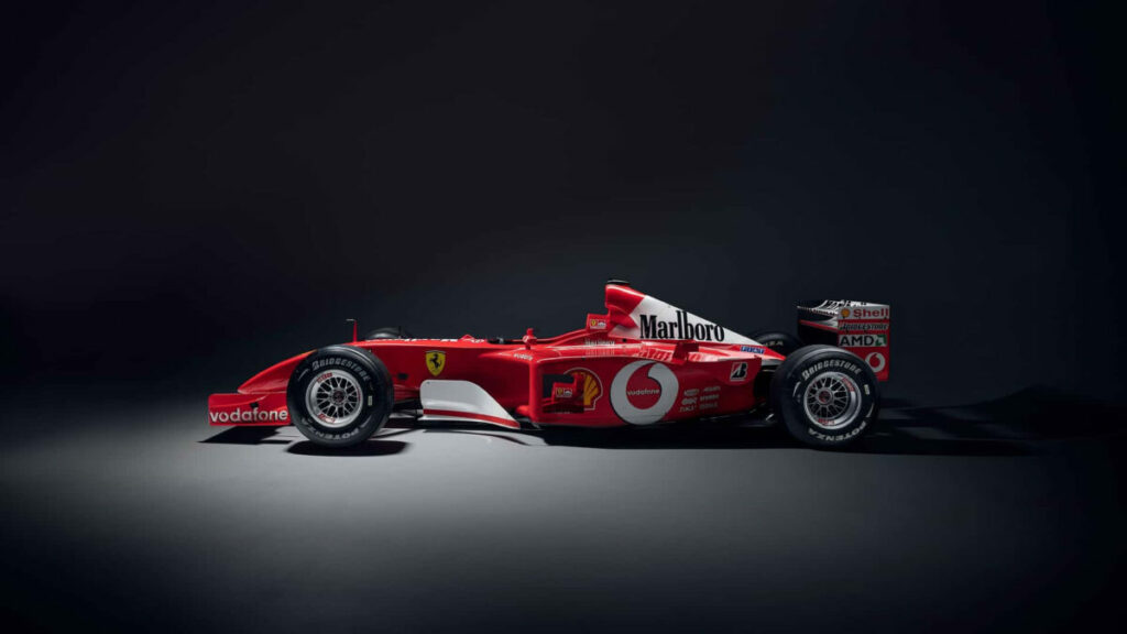 La Ferrari F1 F2001b di Michael Schumacher all’asta a Monterey