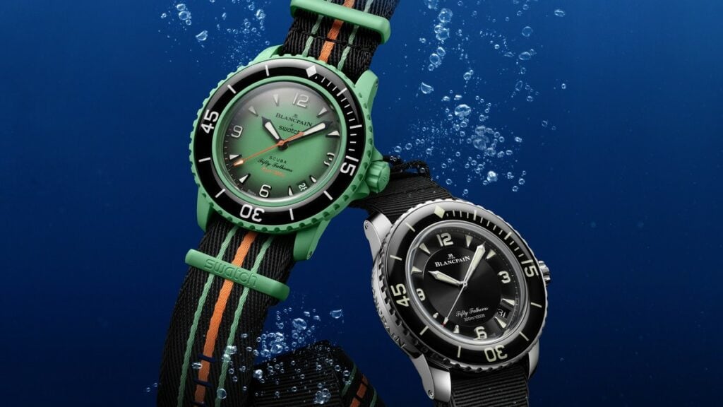 Blancpain X Swatch Bioceramic Scuba Fifty Fathoms: la nuova collezione di orologi must-have