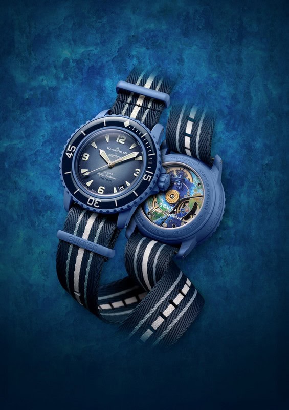 Blancpain X Swatch Bioceramic Scuba Fifty Fathoms