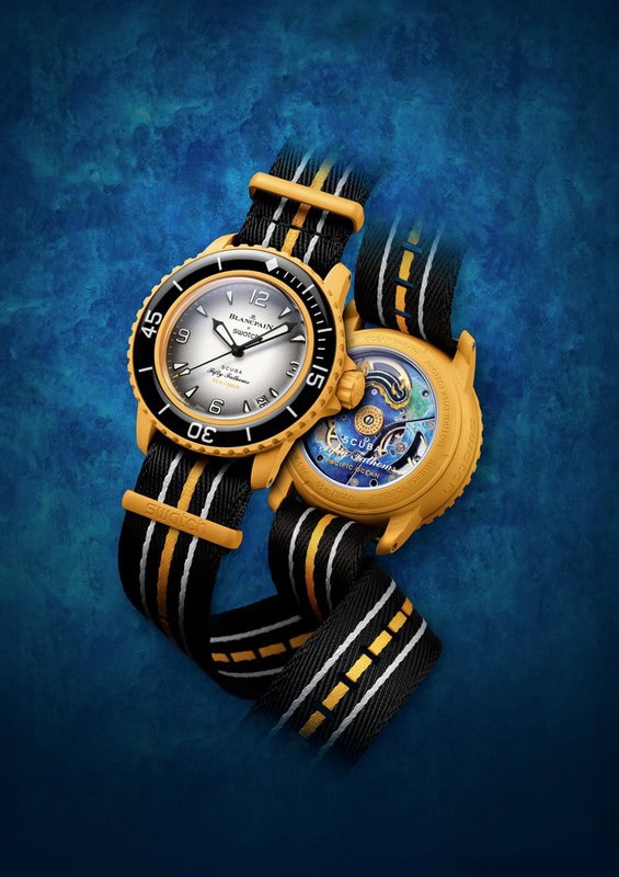 Blancpain X Swatch Bioceramic Scuba Fifty Fathoms