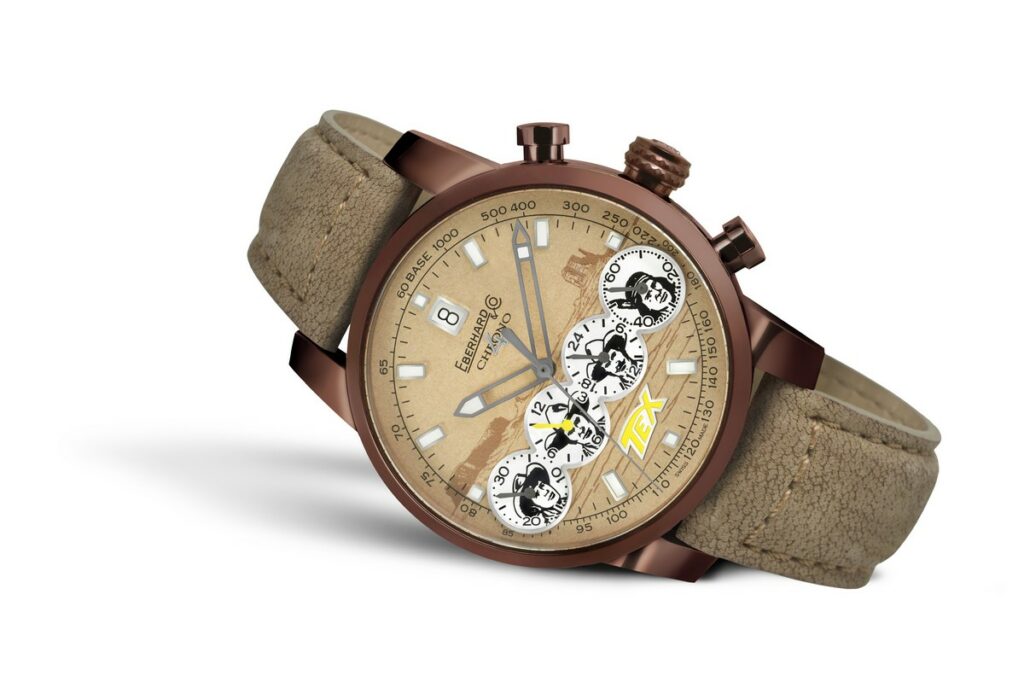 Eberhard & Co. Chrono 4 Pards: l’orologio dedicato ai 75 anni di Tex Willer