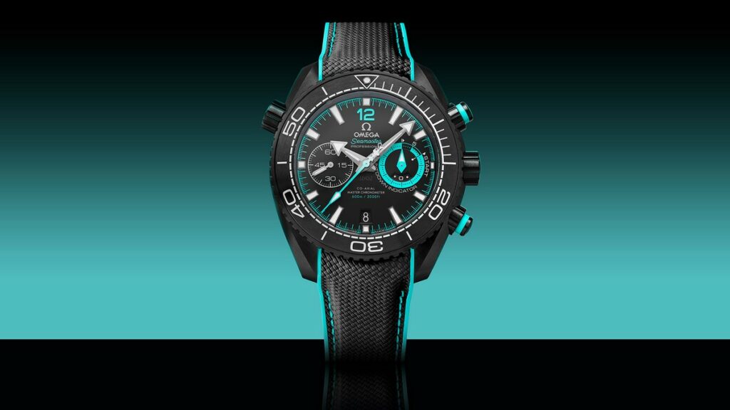 Omega Seamaster Planet Ocean Deep Black Emirates Team New Zealand Edition