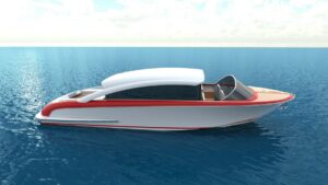 Wooden Boats LimoTender Blu
