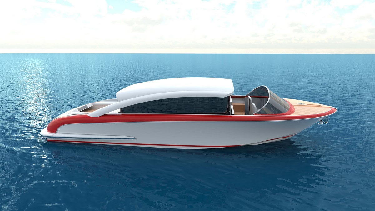 Wooden Boats LimoTender Blu