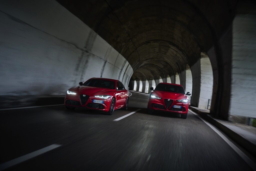 Alfa Romeo Giulia e Stelvio Quadrifoglio con motore 2.9 V6 da 520 CV