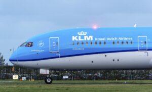 KLM Boeing 787 dreamliner