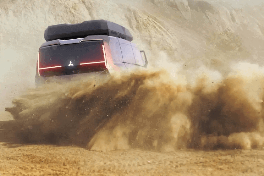 Mitsubishi Delica, la concept car che omaggia il passato rally